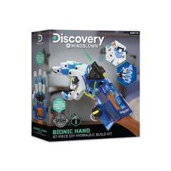 Discovery Mindblown Bionic Hand 87-Piece DIY Hydraulic Build Kit ...