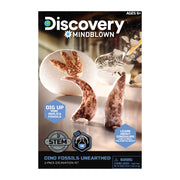Discovery Mindblown Dino Fossils Unearthed Excavation Kit