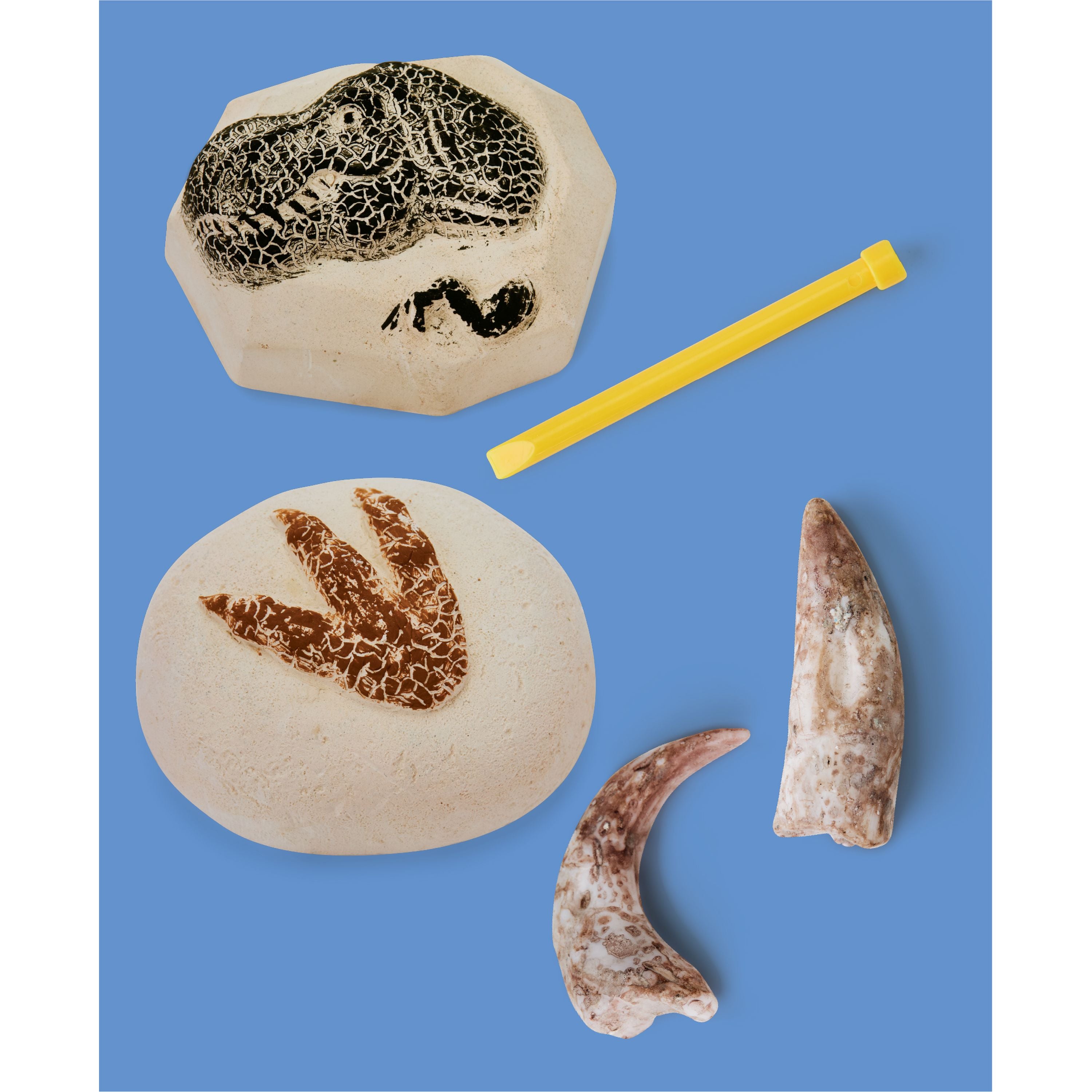 Discovery Mindblown Dino Fossils Unearthed Excavation Kit