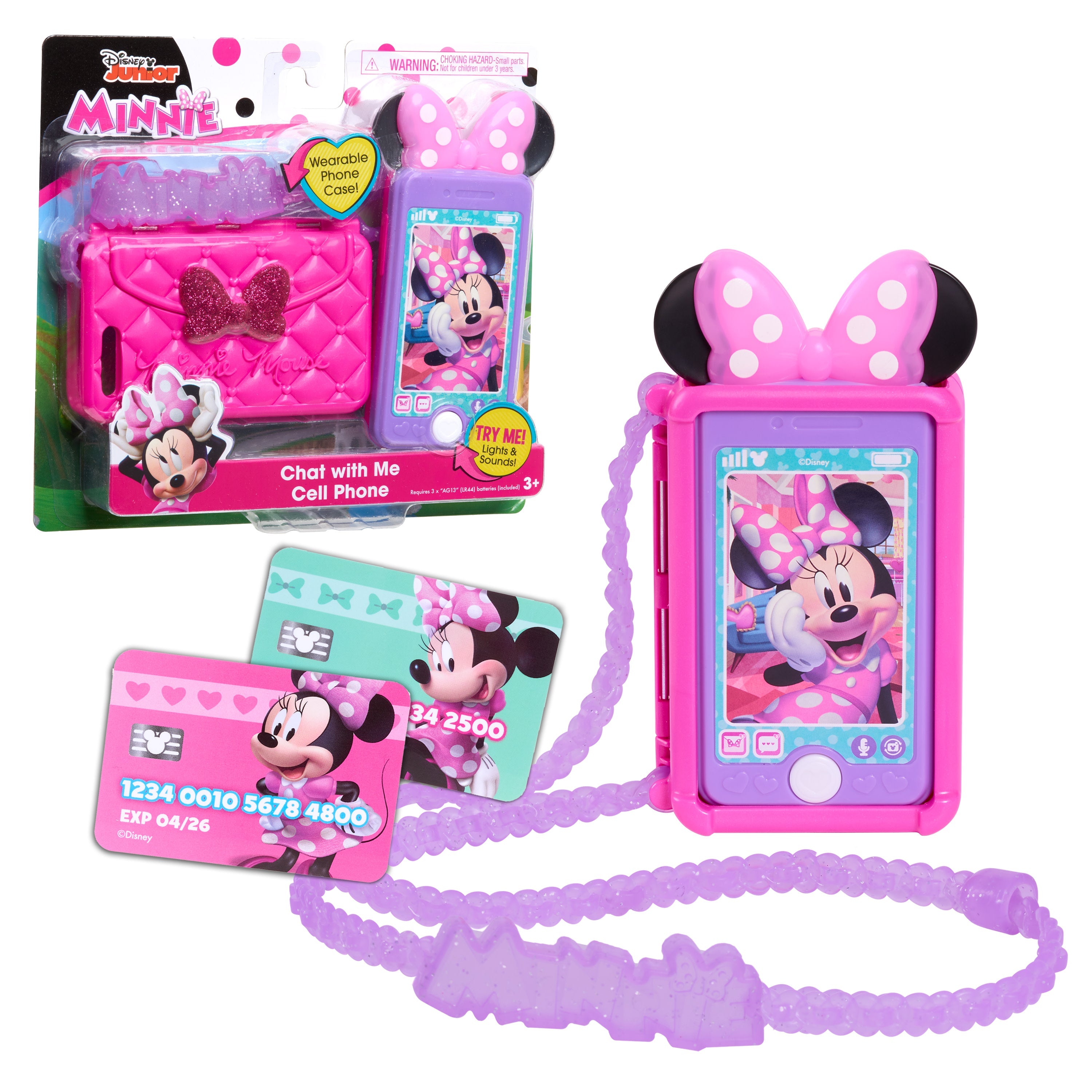 Disney Minnie Mouse Chat With Me Cell Phone - Toyworld NZ