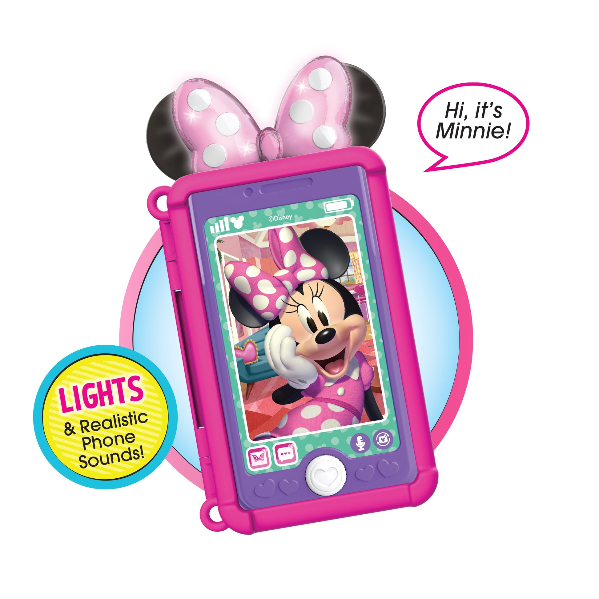 Disney Minnie Mouse Chat With Me Cell Phone - Toyworld NZ