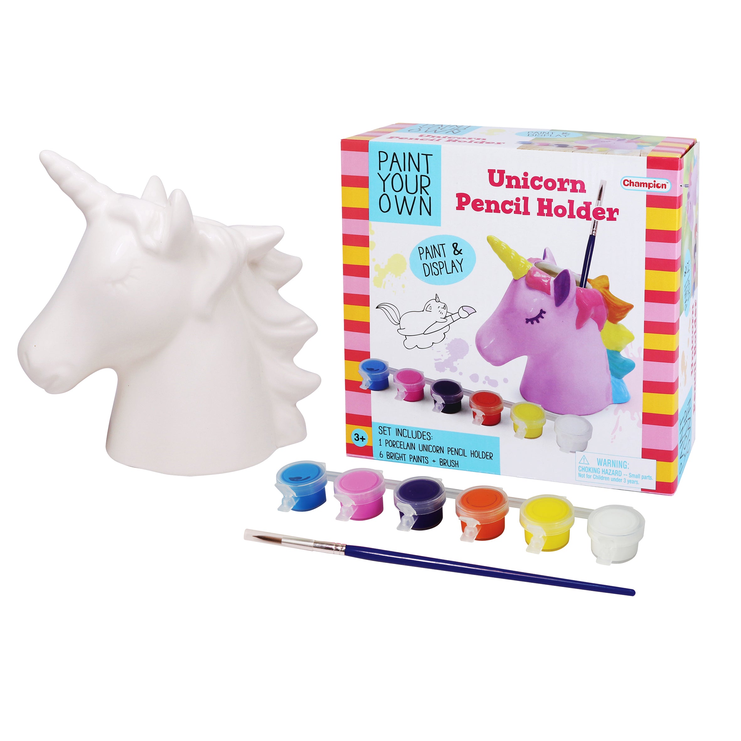 Paint Your Own Unicorn Pencil Holder