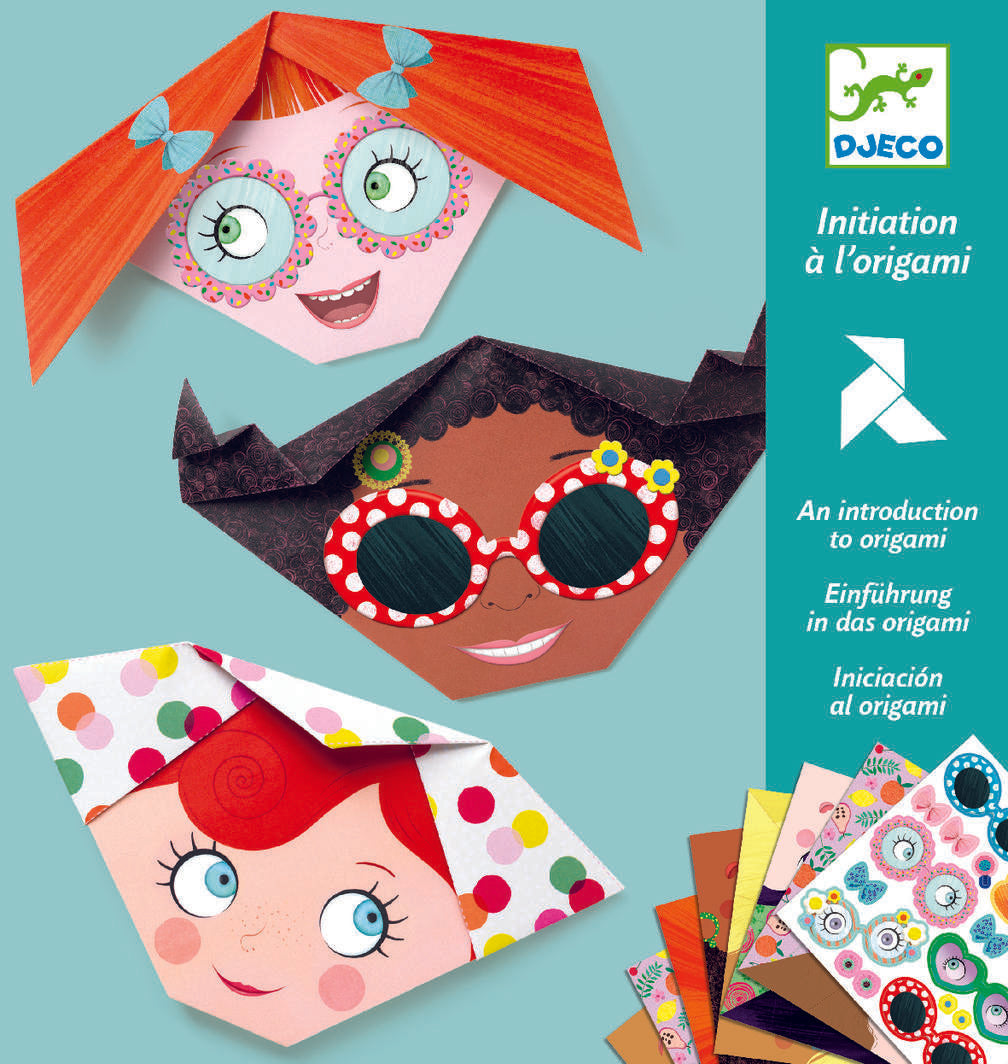 Djeco Origami Pretty Faces