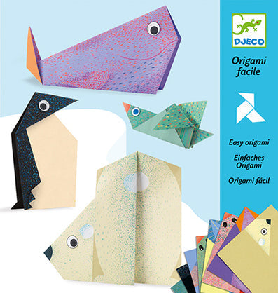 Djeco Origami Polar Animals - Toyworld NZ