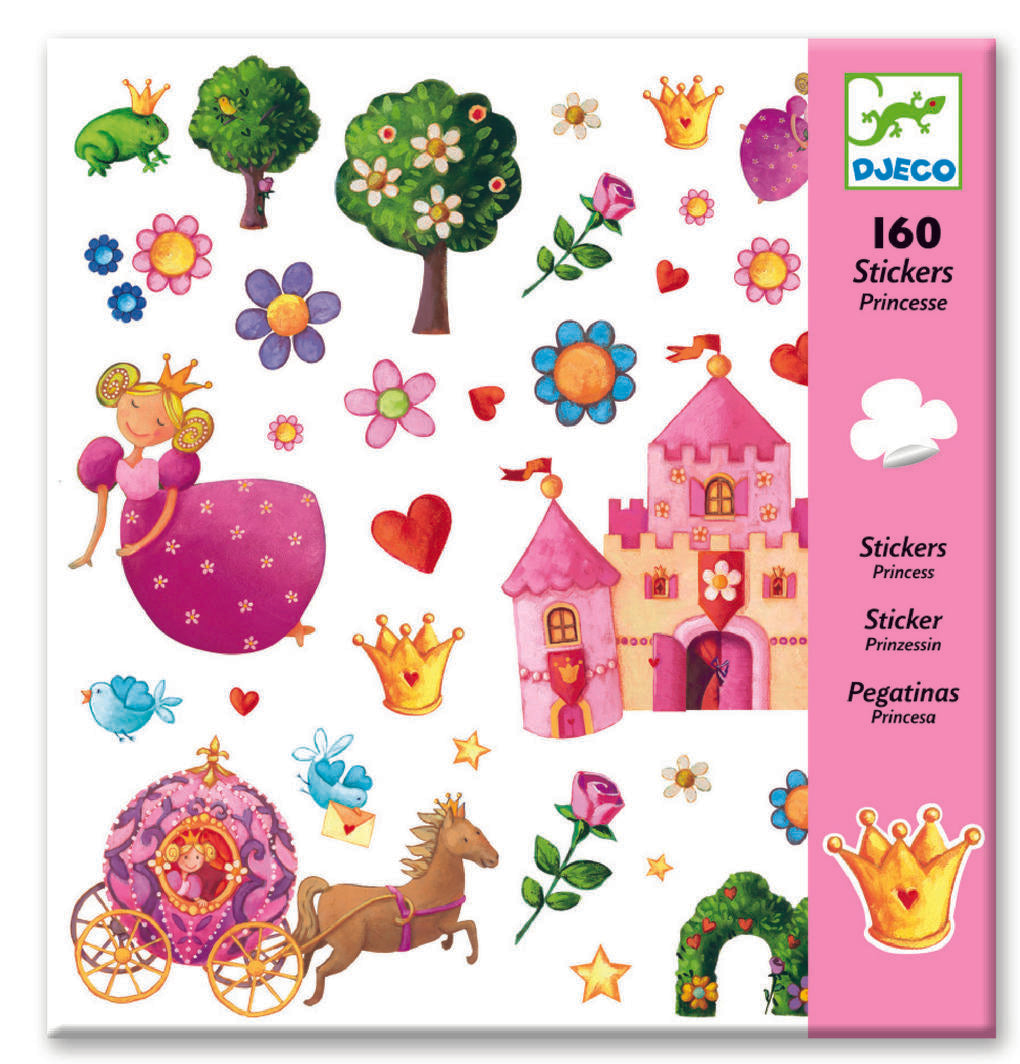 Djeco Stickers Princess Marg 160 Pieces
