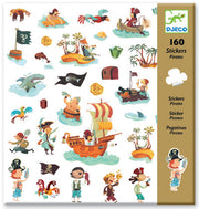 Djeco Stickers Pirates 160 Piece