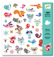 Djeco Stickers Small Friends 160 Piece