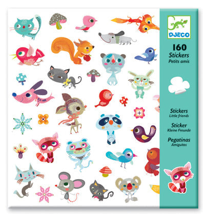 Djeco Stickers Small Friends 160 Piece