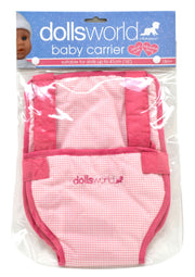 Dolls World Baby Carrier For 16 Inch (41cm) Dolls