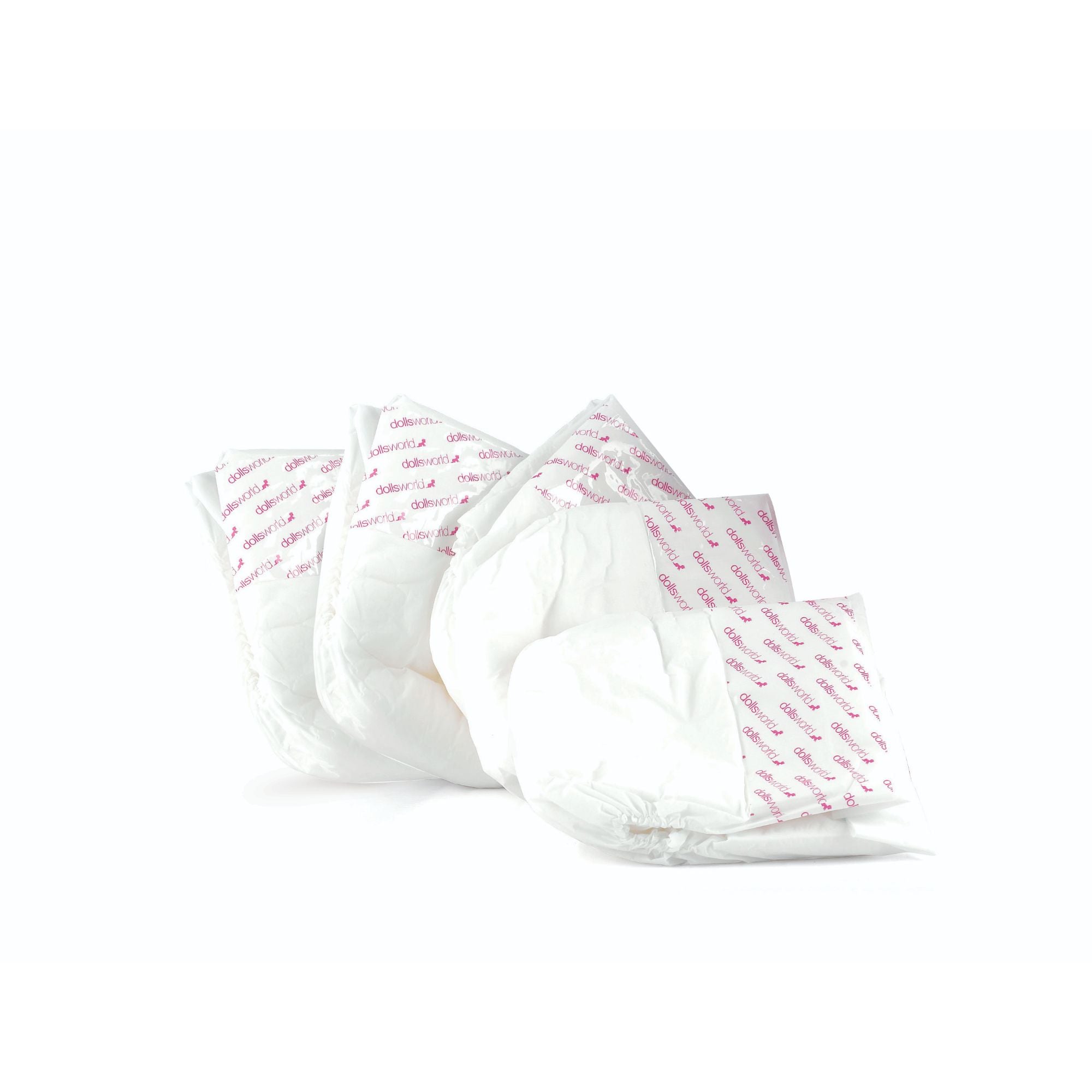 Dolls World Nappies 5 Pack