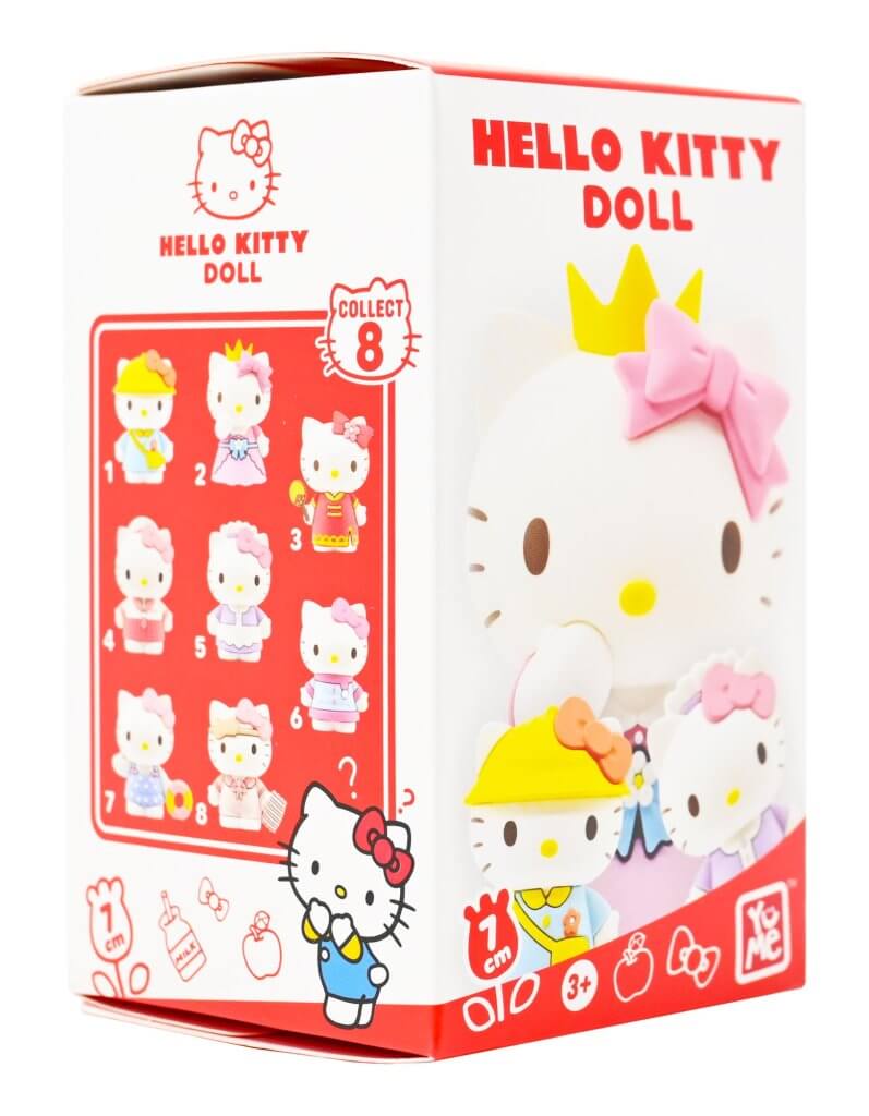 YuMe Hello Kitty Dress Up Diary 7cm Figure Assortment