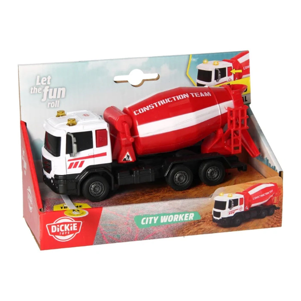Dickie City Worker Small Vehicles trucks - Assorted Styles.