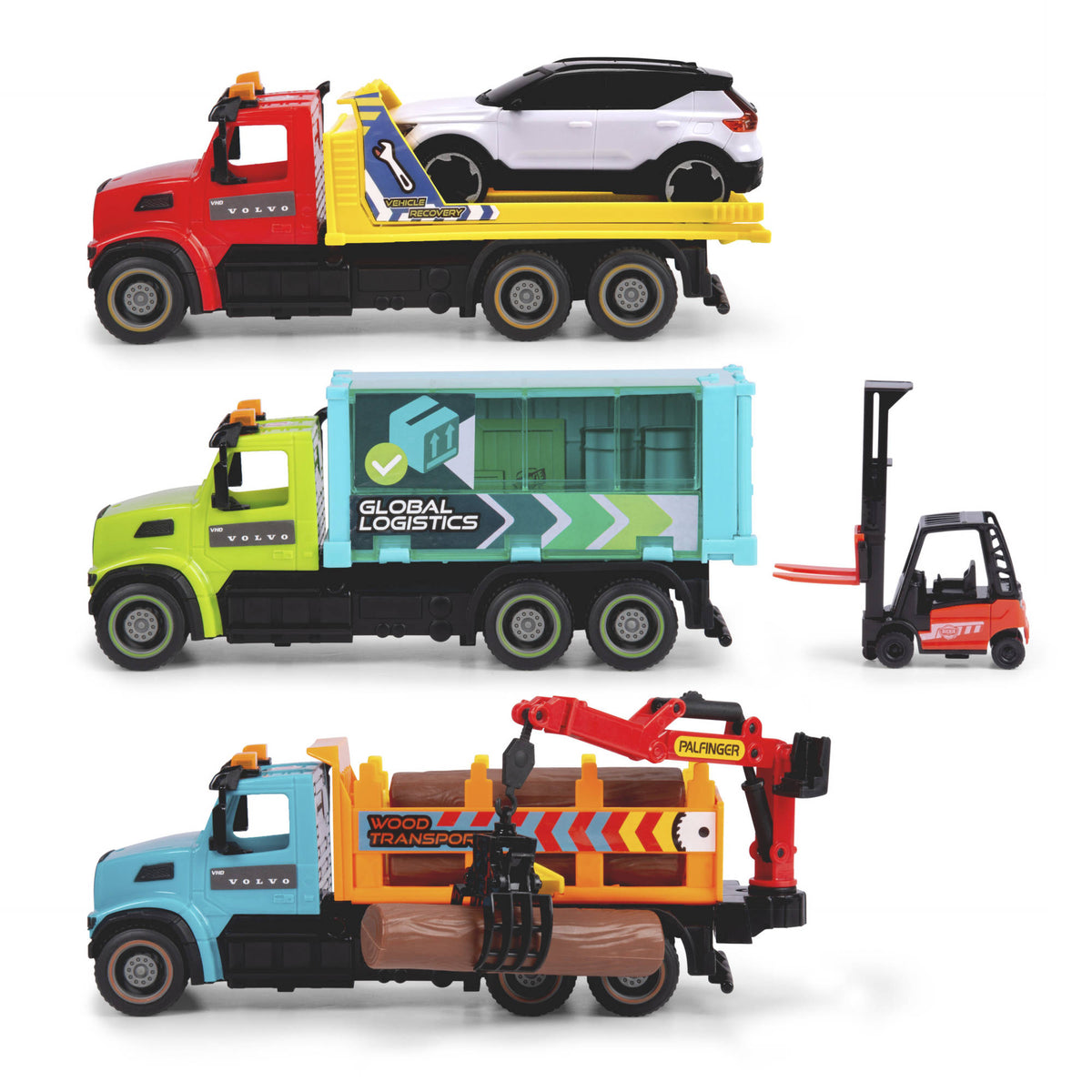 Dickie Heavy Road Trucks Toys - Assorted Styles.