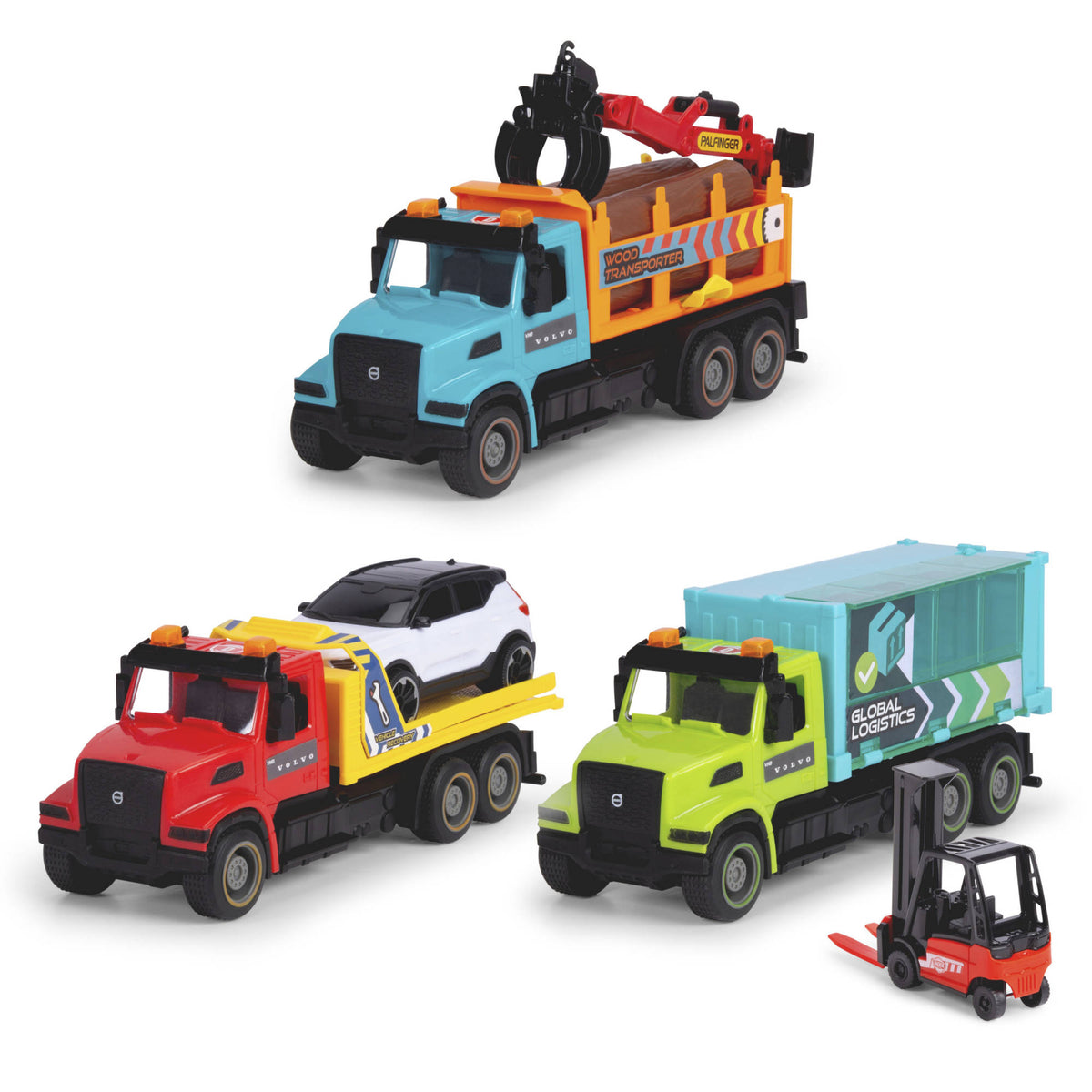 Dickie Heavy Road Trucks Toys - Assorted Styles.