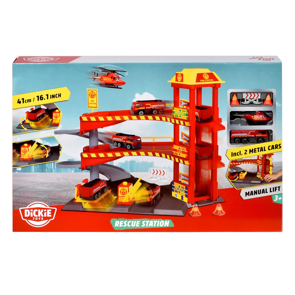 Dickie Toys City Truck playset Assorted Styles.