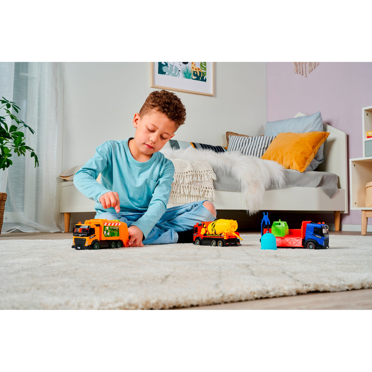 Dickie Toys City Truck playset Assorted Styles.