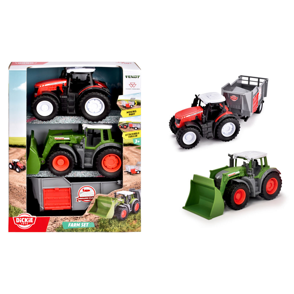 Dickie Toys Fendt & Massey Ferguson Farm Set toy.