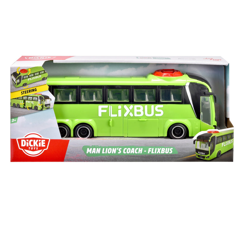Dickie Toys Man Lions Coach Flixbus toy.