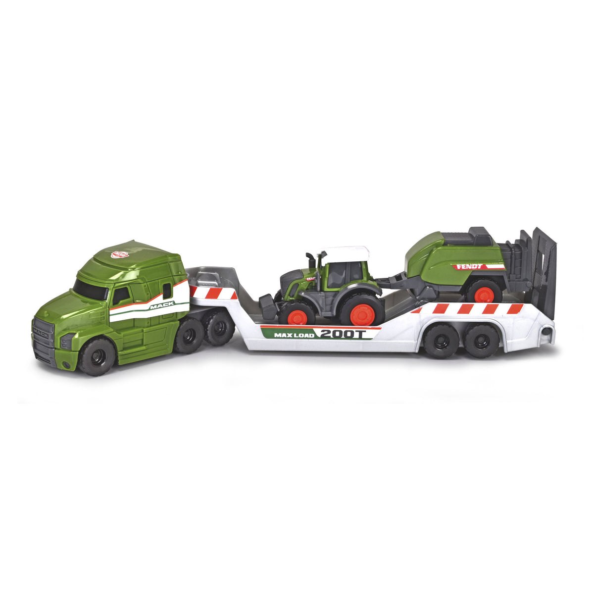 Dickie Toys Micro Fendt Farm Truck Set.