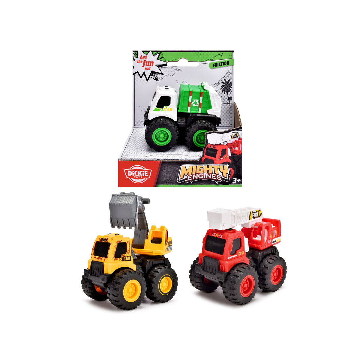 Dickie Toys Mighty Engines Assorted Styles toy.