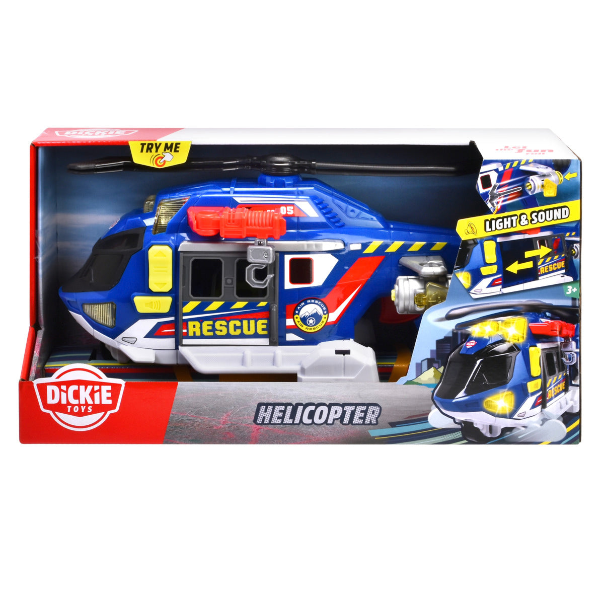 Dickie Toys Rescue Helicopter toy.
