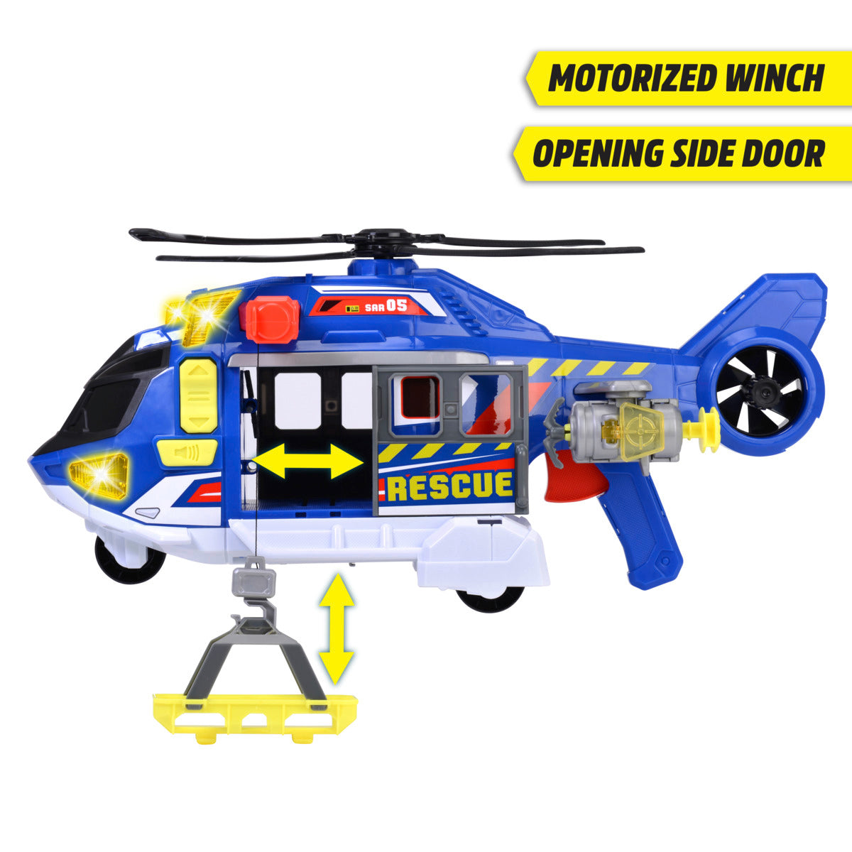 Dickie Toys Rescue Helicopter toy.