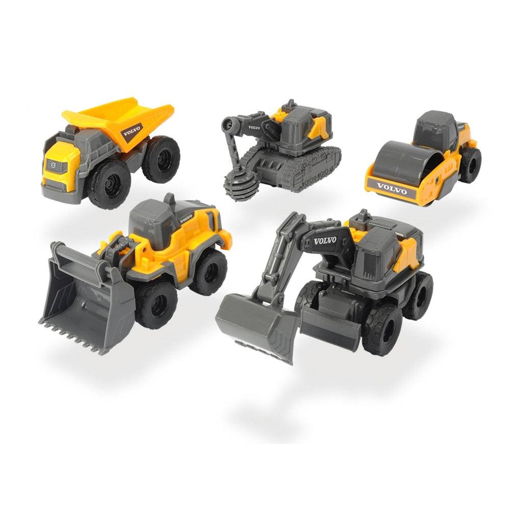Dickie Toys Volvo Construction 5 Pack