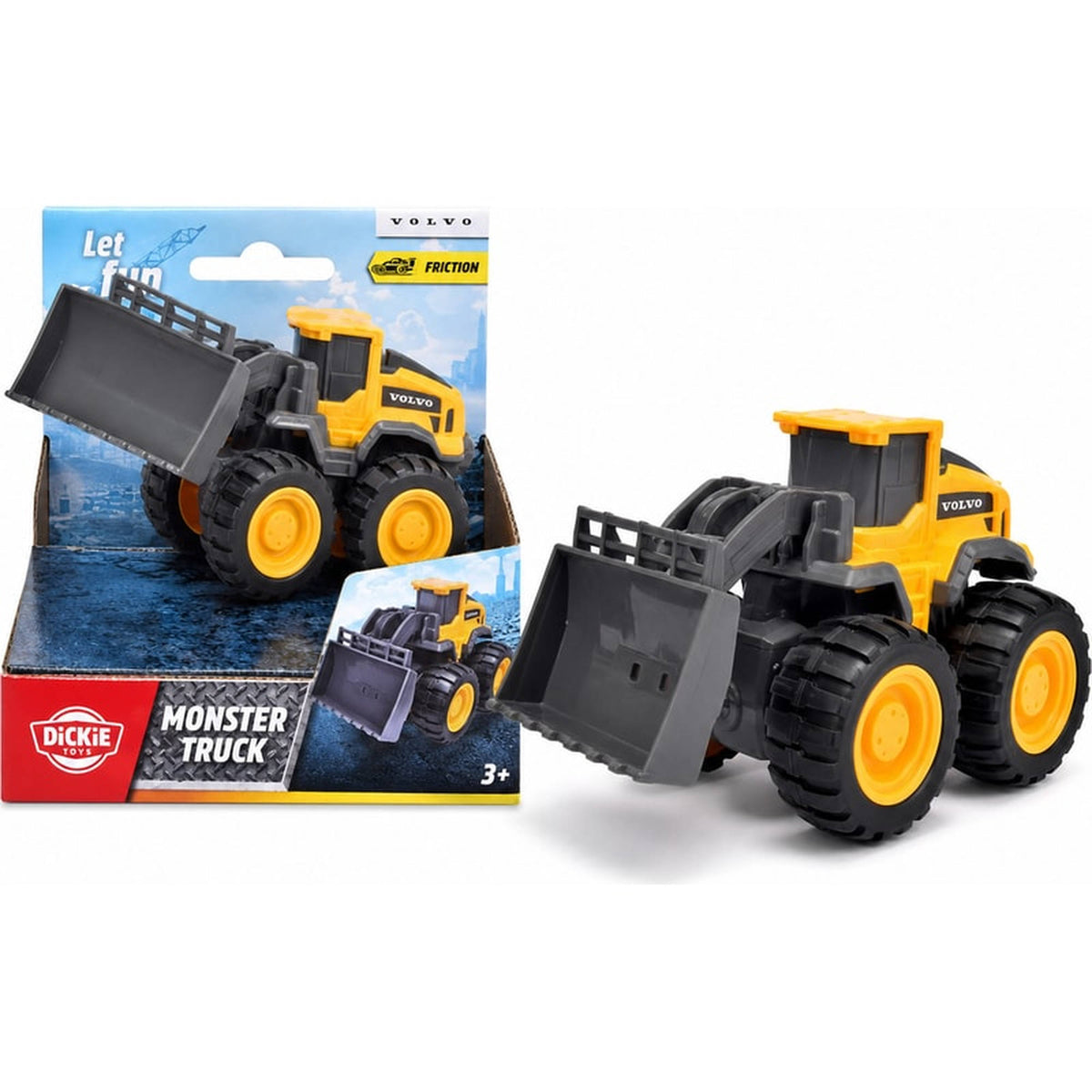 Dickie Toys Volvo Monster Truck Assorted Styles toy.