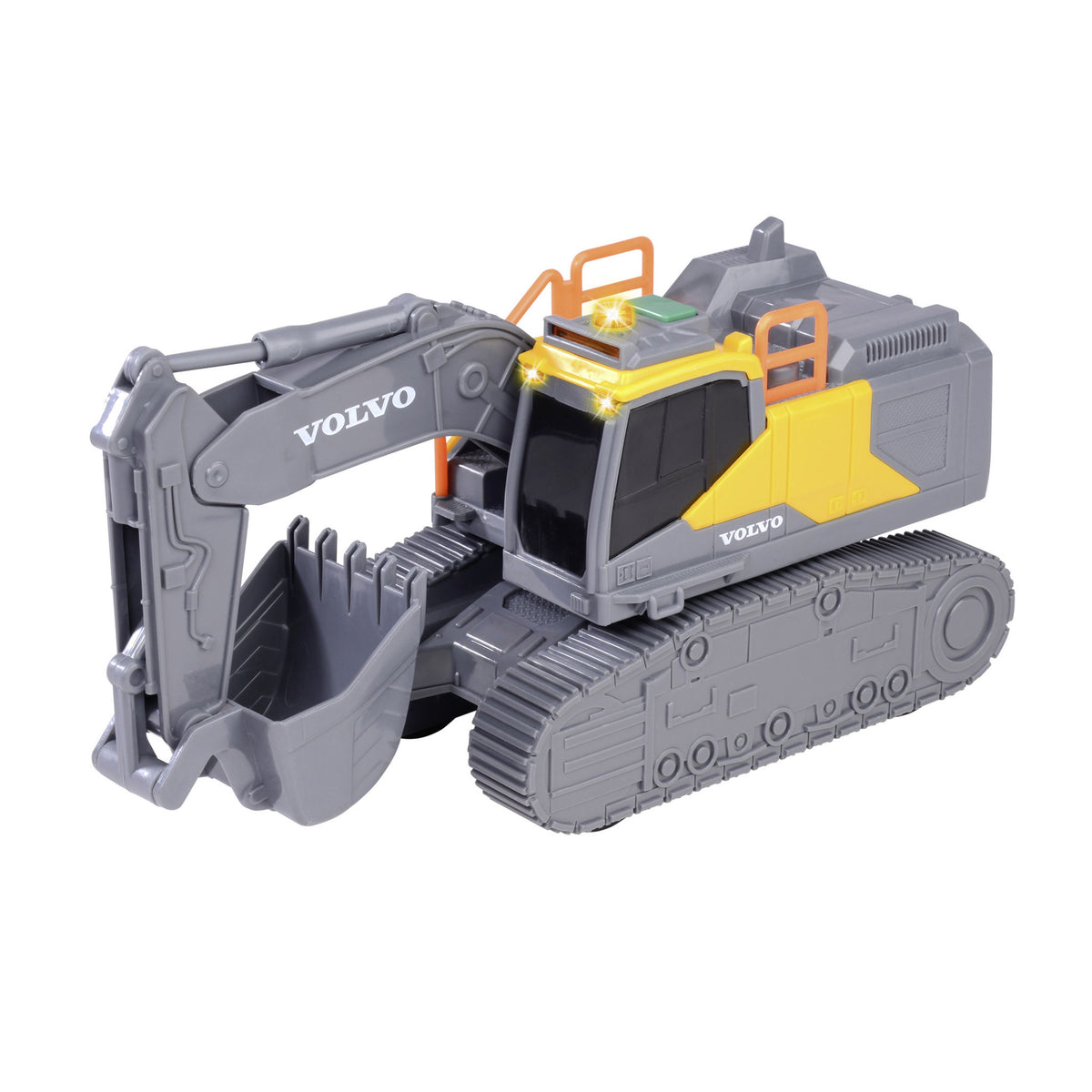Dickie Toys Volvo Tracked Excavator toy.