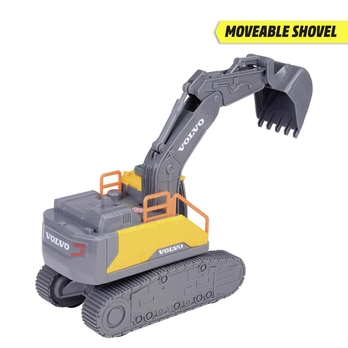 Dickie Toys Volvo Tracked Excavator toy.