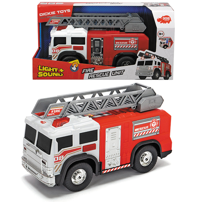 Dickie Toys Action Series 30cm Fire Rescue Unit - Toyworld NZ
