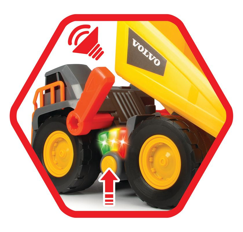 Dickie Toys Construction Volvo Weight Life Truck 30cm