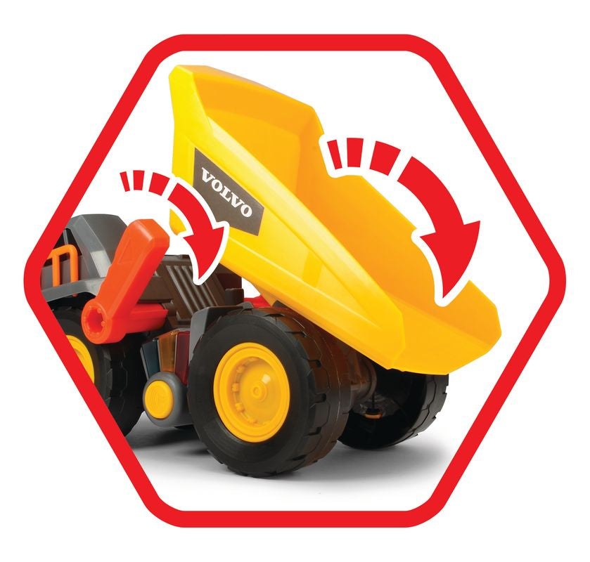 Dickie Toys Construction Volvo Weight Life Truck 30cm