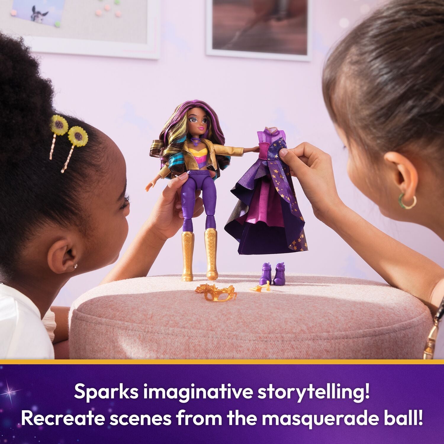 Unicorn Academy Deluxe Sophia Masquerade Fashion Doll