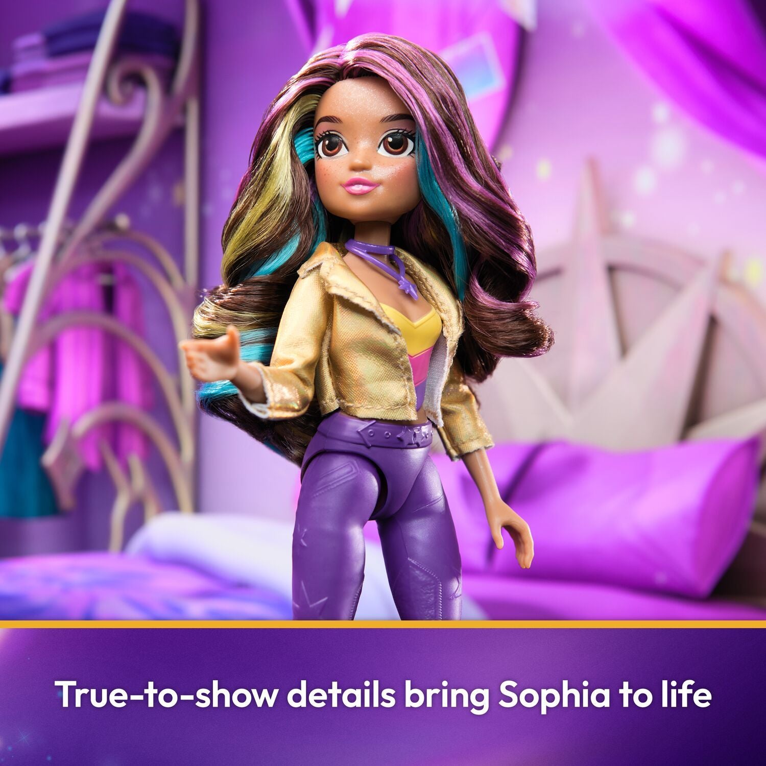 Unicorn Academy Deluxe Sophia Masquerade Fashion Doll