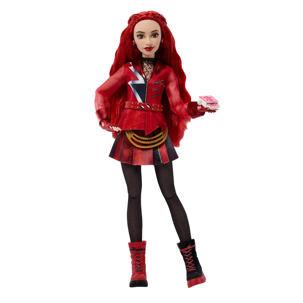 Disney Descendants Wicked Wonderland - Red Daughter of Queen of Hearts Doll.