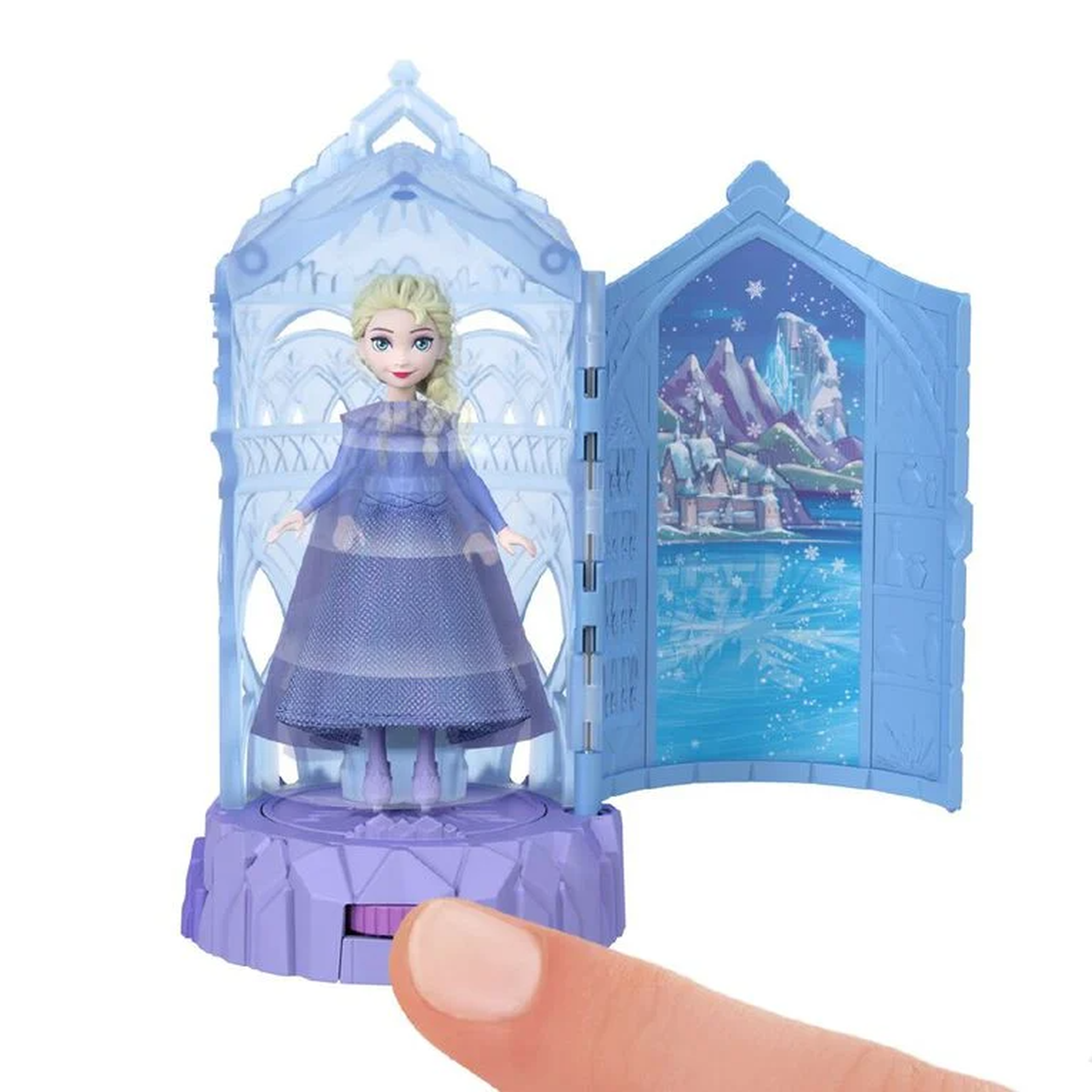 Disney Frozen Small Doll Ice Castle Spin Surprise Assortment