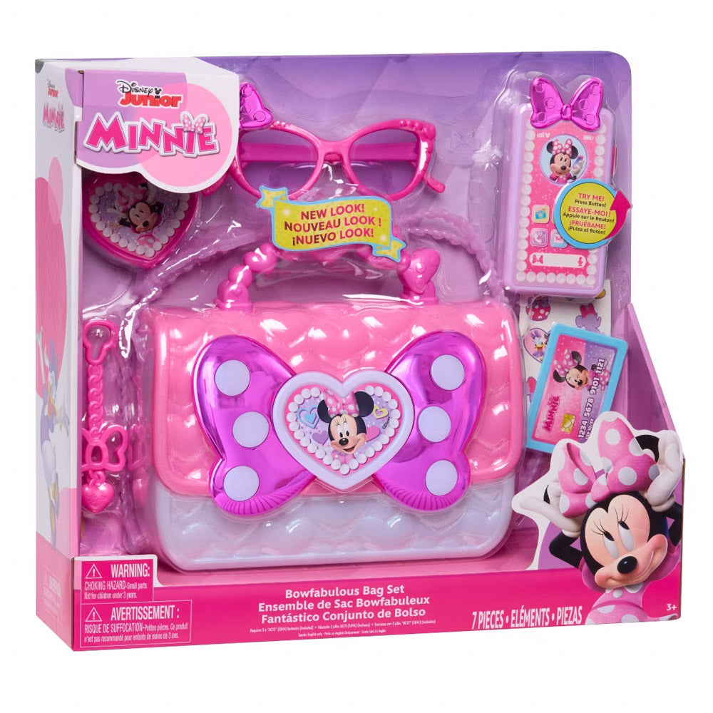 Disney Junior Minnie Mouse Bowfabulous Bag Set - Toyworld NZ
