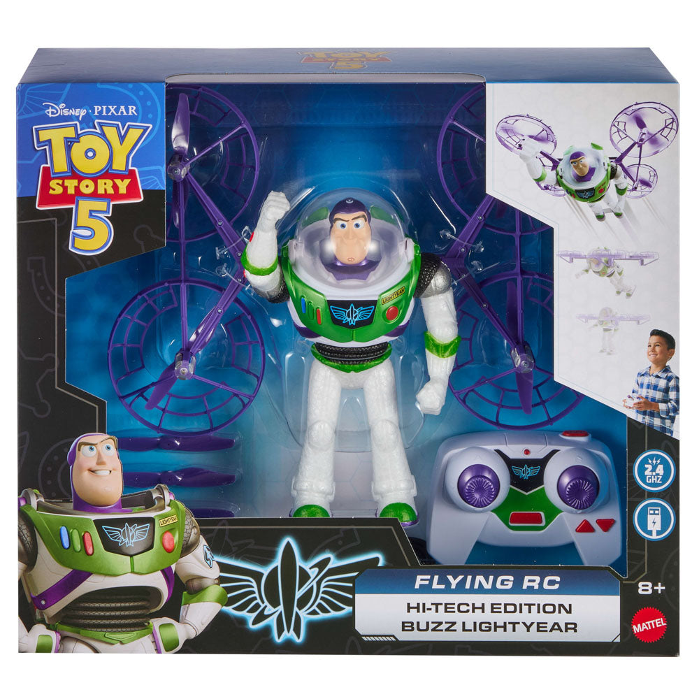 Disney Pixar Toy Story 5 Flying RC Hi-Tech Edition Buzz Lightyear - Toyworld NZ