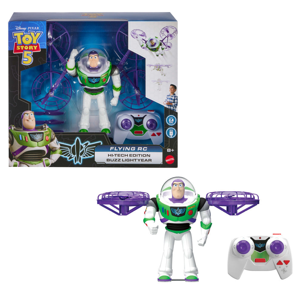 Disney Pixar Toy Story 5 Flying RC Hi-Tech Edition Buzz Lightyear - Toyworld NZ