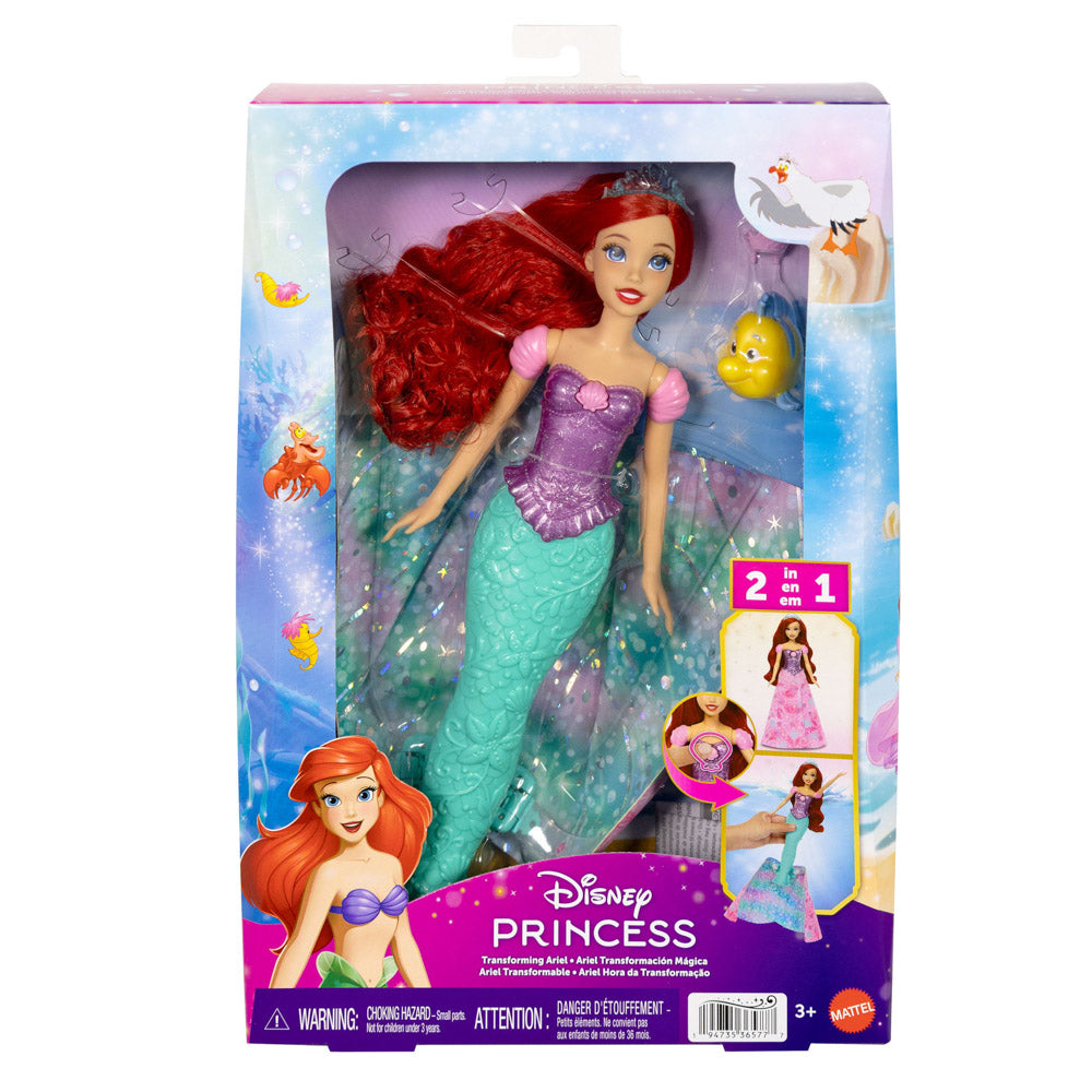 Disney Princess Ariel Transformation Doll - Toyworld NZ