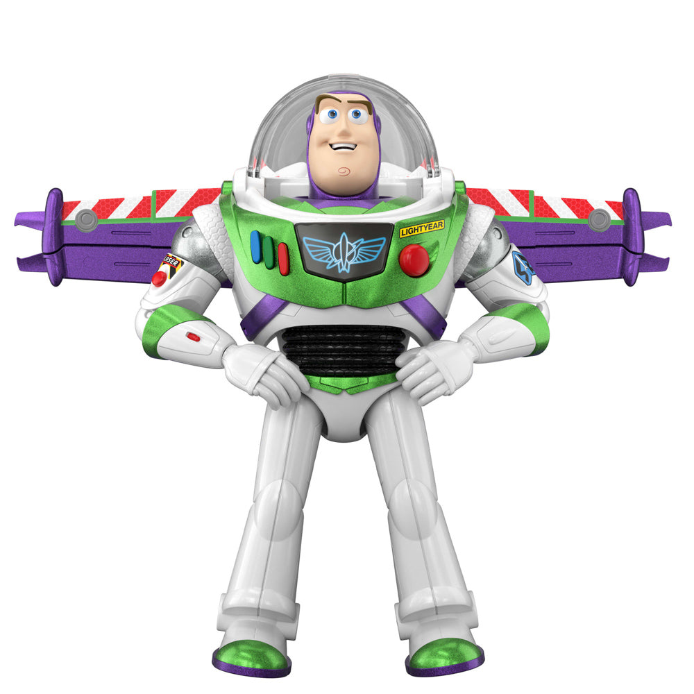 Disney Pixar Toy Story 5 Flight Mode Hi-Tech 10 Inch Action Figure - Buzz Lightyear
