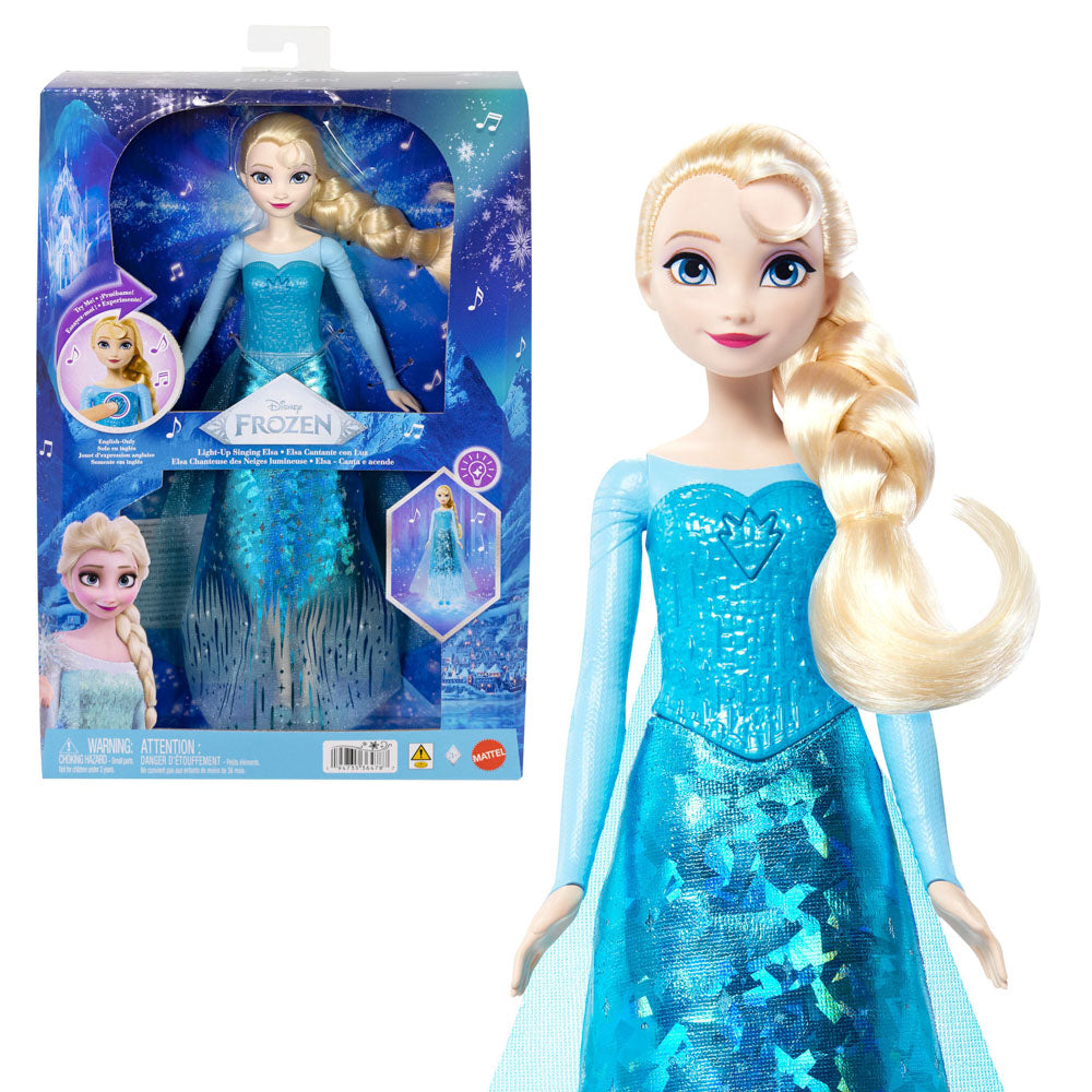 Disney Frozen Light-up Singing Doll - Elsa
