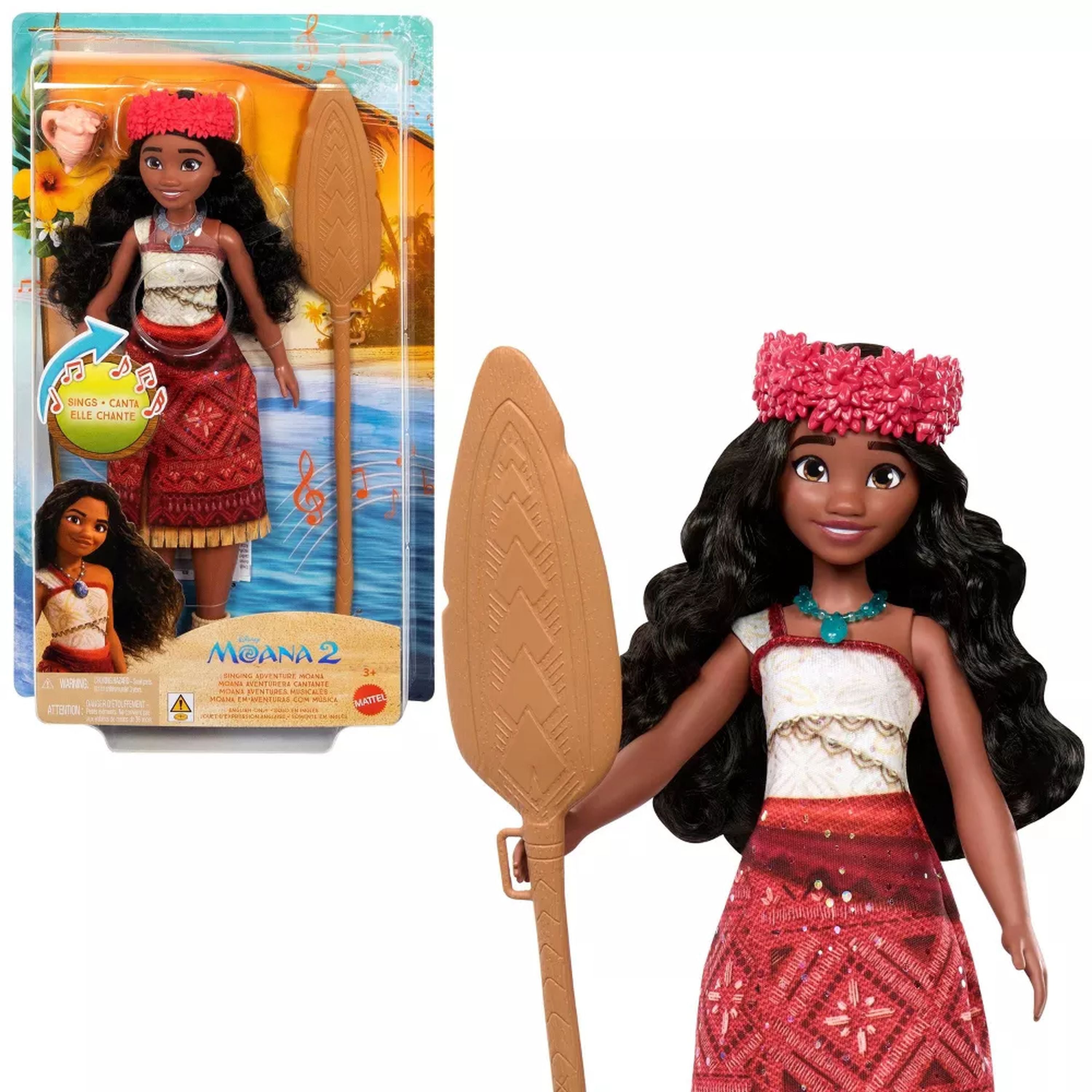 Disney Moana 2 Singing Moana Doll