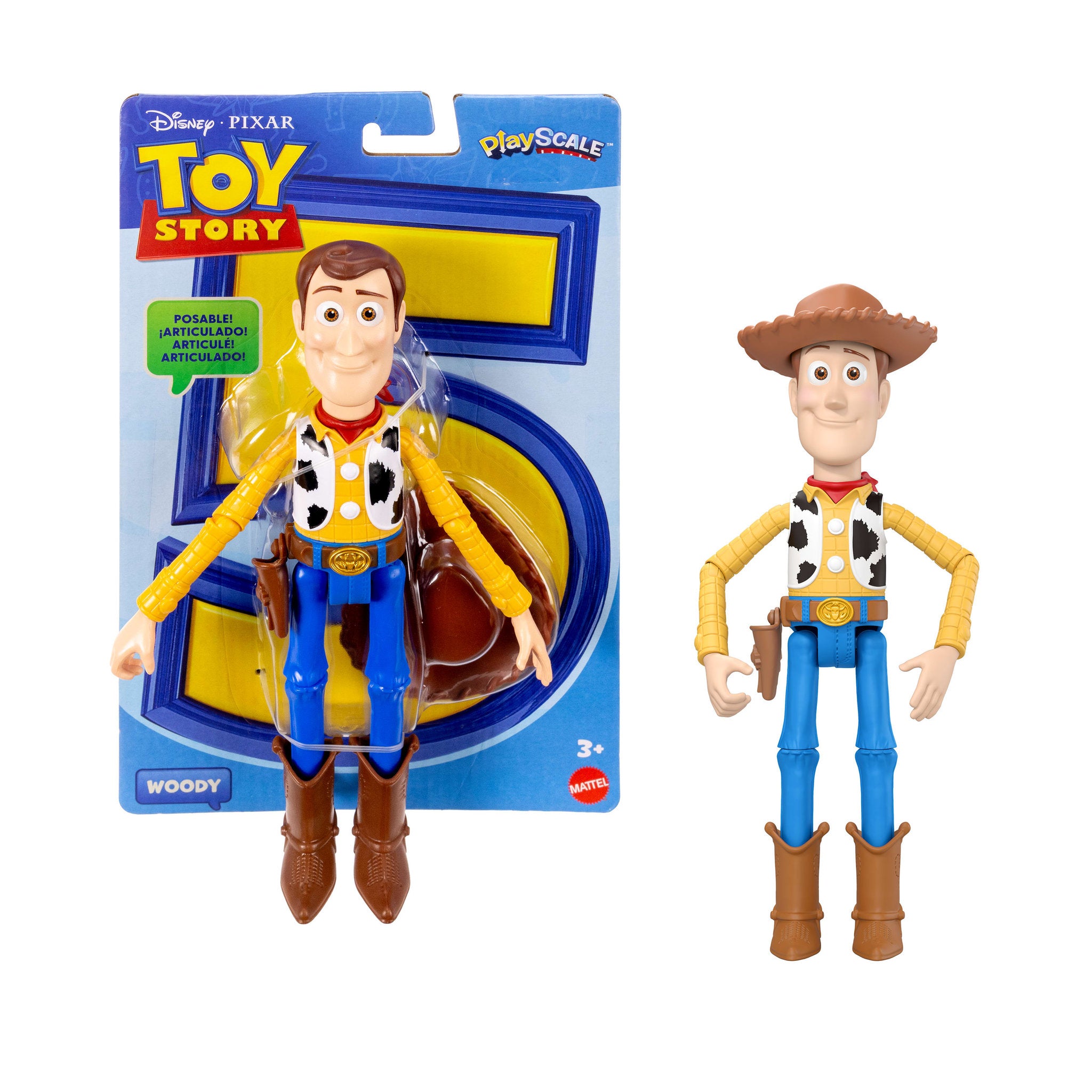 Disney Pixar Toy Story 5 Woody 7 Inch Action Figure – Toyworld NZ