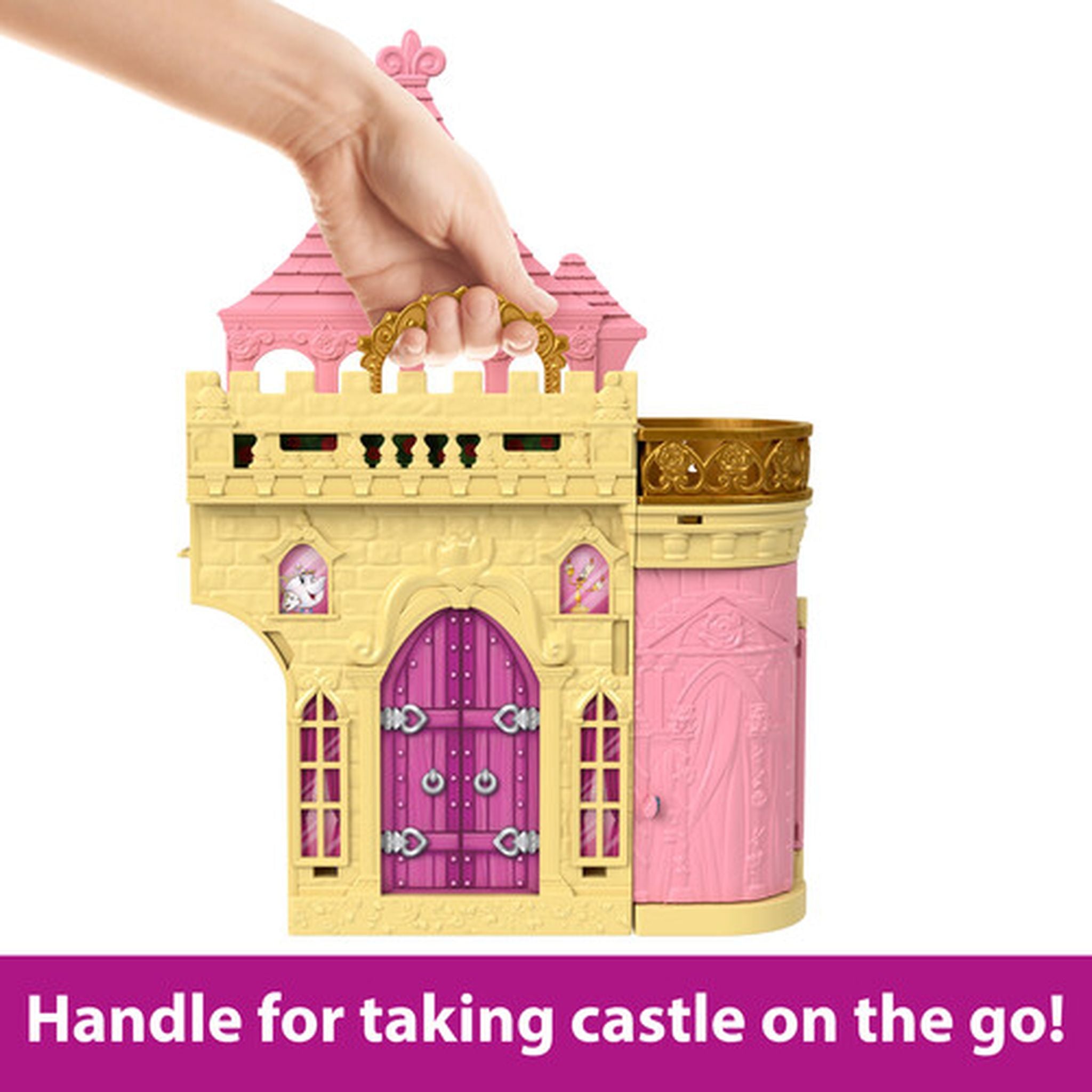 Disney Princess Small Doll Belle  Stacking Castle