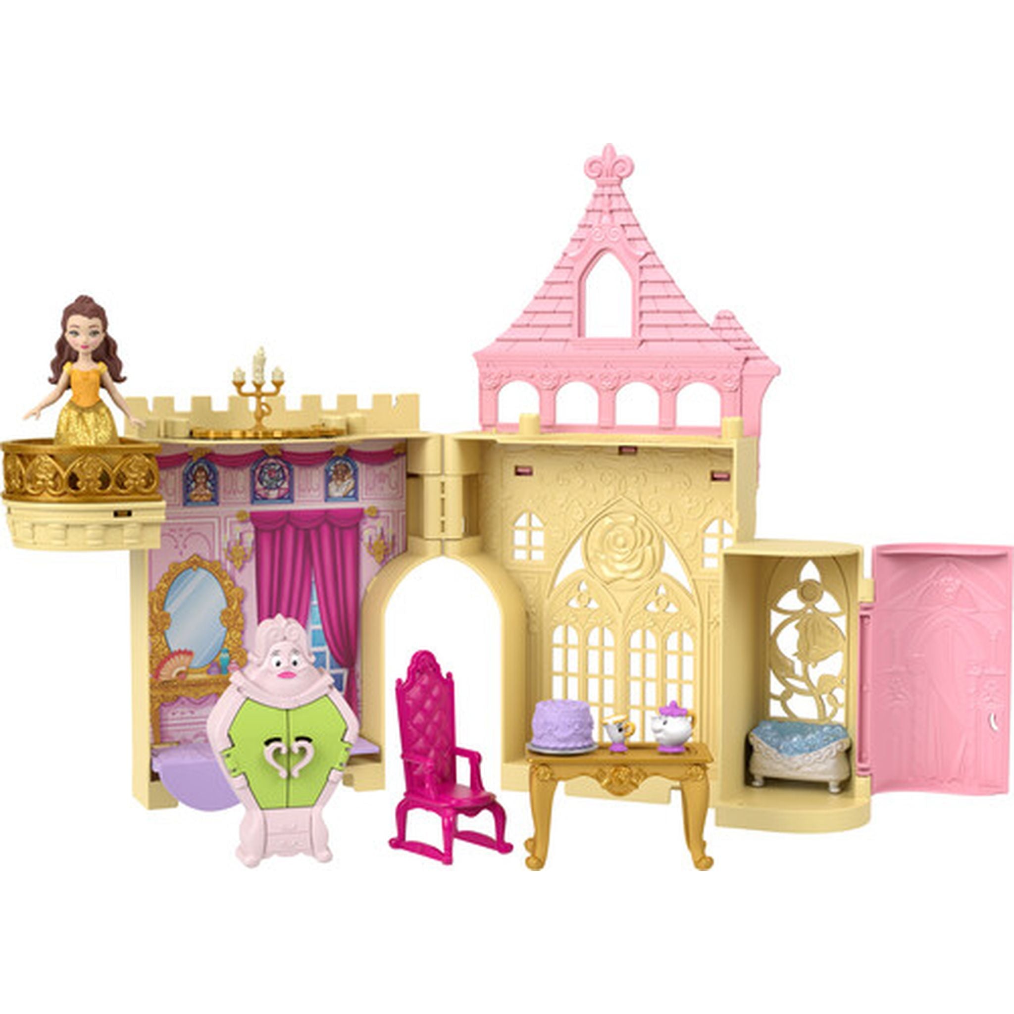 Disney Princess Small Doll Belle  Stacking Castle