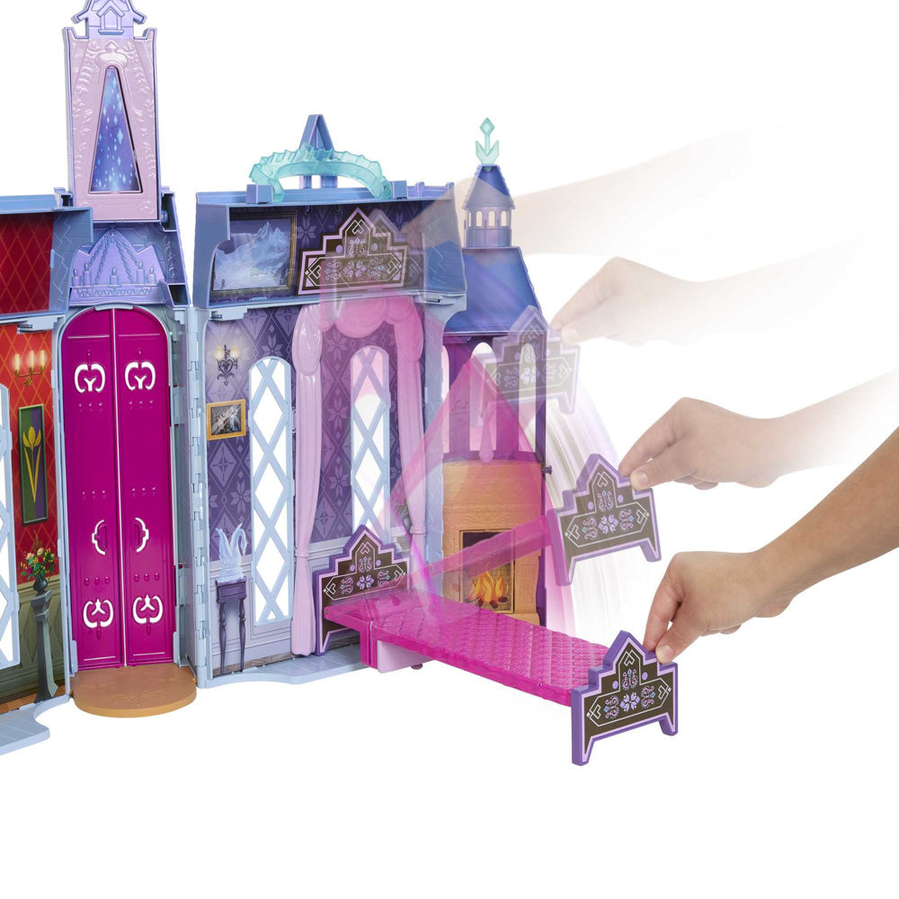 Bed flips up in the Disney Frozen Elsa's Arendelle Castle