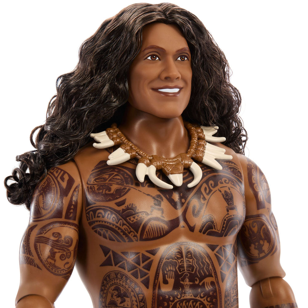 Tattoos on the Disney Moana Live Action - Maui Doll