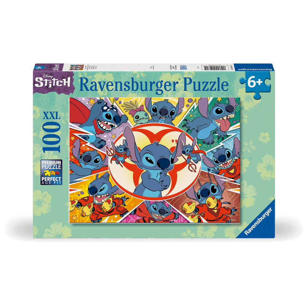 Disney Stitch In My Own World 100-Piece Jigsaw Puzzle set